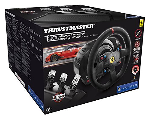 Thrustmaster T300 Ferrari Integral Alcantara Edicion PS4/PS3/PC - Volante
