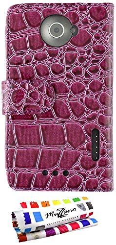 Comprar Muzzano F33F3-10118783 - Funda para HTC One X+, color violeta al mejor precio