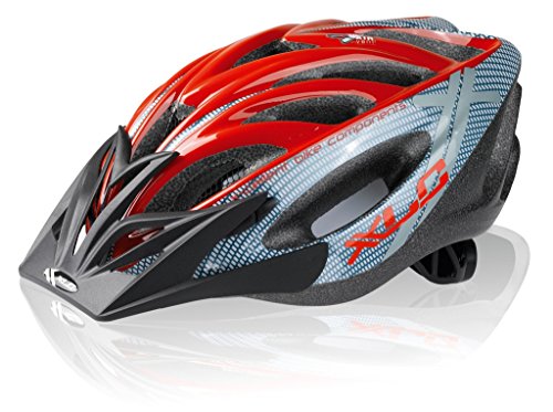 Comprar XLC Comp Fahrradhelm Mt. Kenia Gr. Unisize (52-60cm) grau/rot al mejor precio