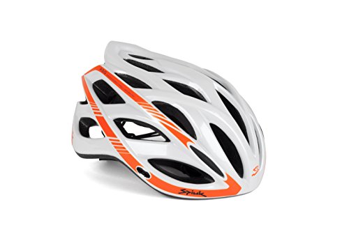 Comprar Spiuk Sportline Keilan - Casco, color blanco / naranja, talla 57 - 61 al mejor precio