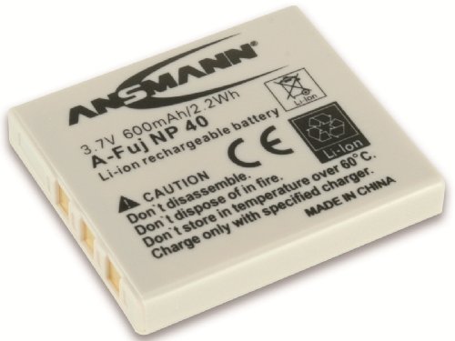 Comprar Ansmann 5022483 - A-Fuj NP-40 Li-Ion, batería 3,7V/600mAh para cámara digital de fotos Fuji al mejor precio