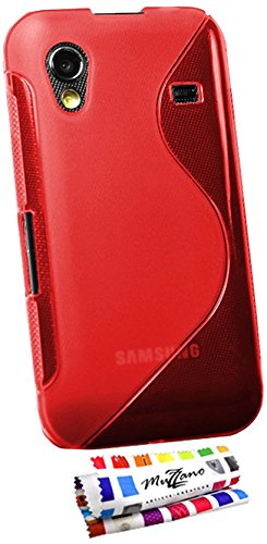 Comprar Muzzano F02S06-084144 - Funda para Samsung Galaxy Ace, color rojo al mejor precio