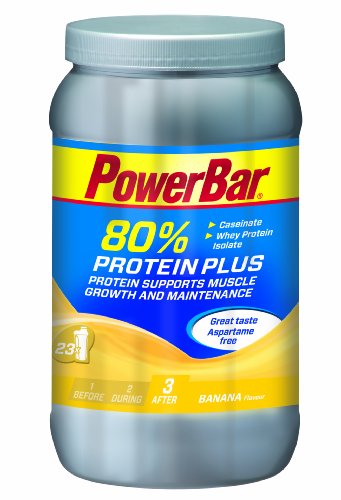 Comprar PowerBar Protein Plus 80% Sport drink Polvo - bebidas deportivas y energéticas (Sport drink, Concentrate, Polvo, Banana, Lata) al mejor precio