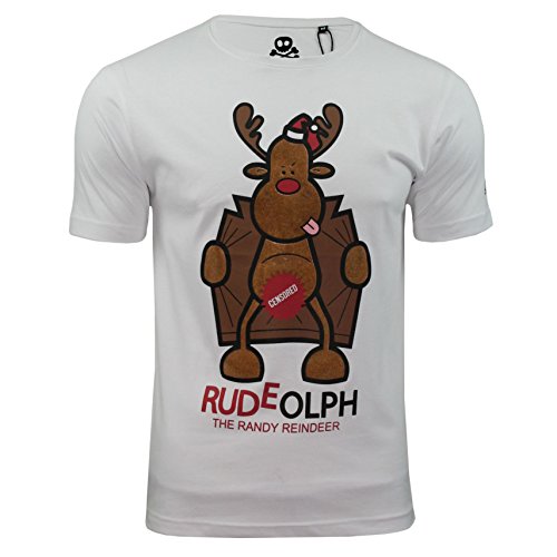 Comprar Xplicit - Camiseta - Manga corta - para hombre blanco Randy Rein - White Medium al mejor precio