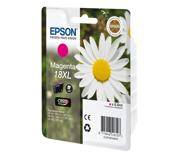 Comprar Epson T1813XL Magenta XP225/322/422 - Cartucho al mejor precio