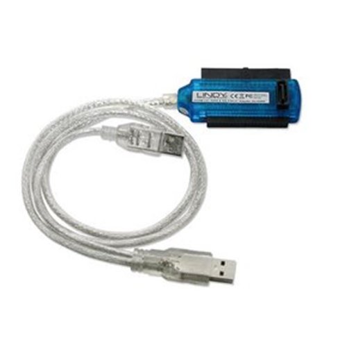 Comprar Lindy 42868 adaptador de cable - Adaptador para cable (USB, SATA / IDE, Color blanco, Windows ME/2000/XP/Vista/7, Mac OS 8.6) al mejor precio