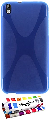 Comprar Muzzano F868227 - Funda para HTC Desire 816, color azul al mejor precio