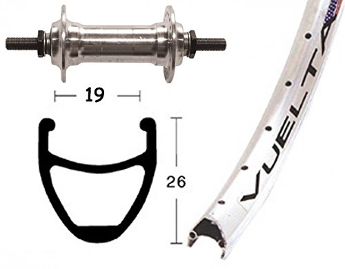 Comprar RD,28x1.75,cor.d.eje ranurada,36 aguj. Airline 1, plata, radios Niro al mejor precio