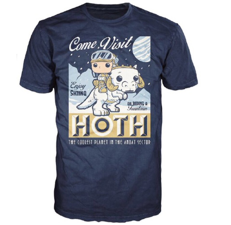 Comprar Star Wars POP! Tees Camiseta Visit Hoth talla L al mejor precio