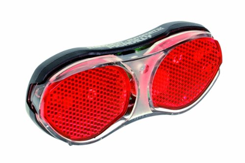 Comprar Büchel 50122022 Piccadilly - Luz trasera LED para portaequipajes de bicicleta (11,69 x 5,02 x 1,79 cm), color negro al mejor precio