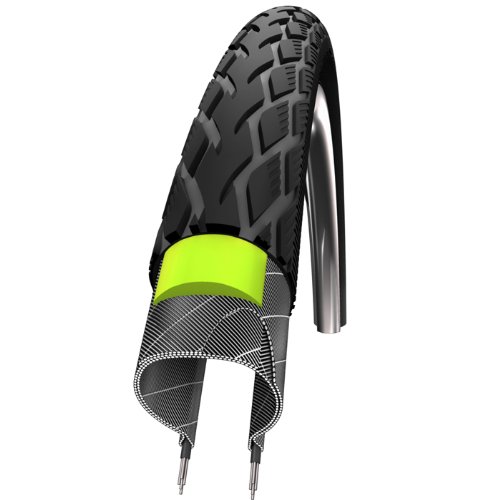 Comprar Schwalbe Marathon - Cámara para bicicleta (50,8 x 3,81 cm, con alambre, incluye capa reflectante Greenguard) negro negro Talla:16x1.35 al mejor precio