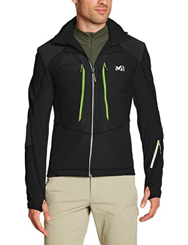 Comprar MILLET Pierra Ment - Cortavientos para hombre, color negro, talla L al mejor precio