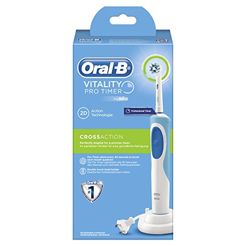 Comparar mejores precios Oral-B 610120 - Cepillo de dientes eléctrico de rotación, color blanco y azul con descuentos Comprar Oral-B 610120 - Cepillo de dientes eléctrico de rotación, color blanco y azul al mejor precio