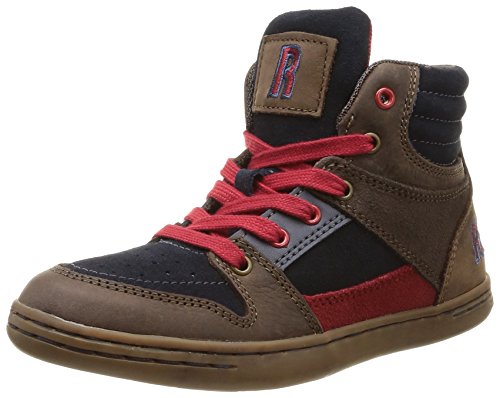 Comprar Redskins Crapikid - Zapatillas de deporte de terciopelo para niño azul Bleu (Marine/Marron/Rouge) 34 al mejor precio