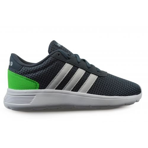Comprar Adidas - Lite Racer K - Color: Blanco-Gris-Verde - Size: 38.6 al mejor precio
