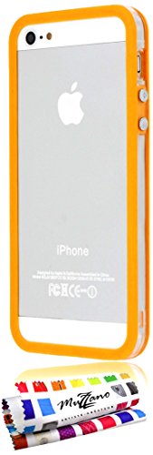 Comprar Muzzano F14144 - Funda para Apple iPhone 5, color naranja al mejor precio