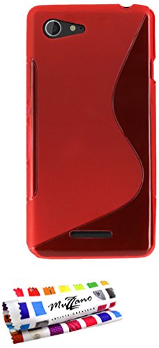 Comprar Muzzano F868705 - Funda para Sony Xperia E3, color rojo al mejor precio