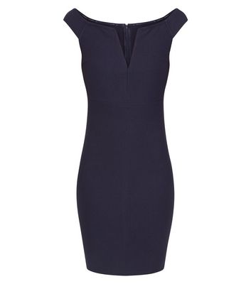 Comprar AX Paris Navy Plunge Neck Dress al mejor precio