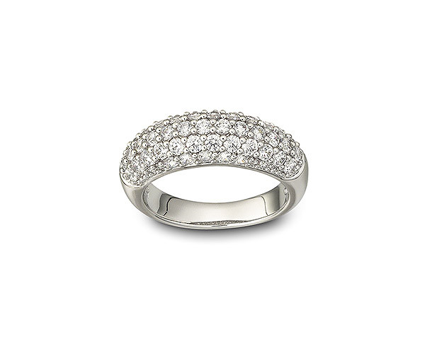 Comprar Swarovski Maeva Anillo Blanco Chapado en rodio al mejor precio