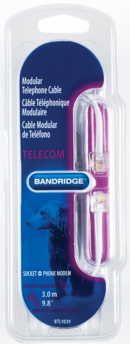 Comprar Bandridge BTL1039 - Cable de red (Macho/Macho, Oro, Color blanco) al mejor precio
