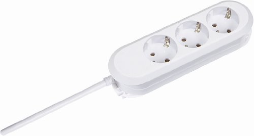 Comprar Bachmann - Regleta de 3 tomas, cable de 5 m, color blanco al mejor precio