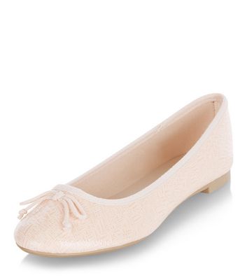Comprar Stone Patent Woven Ballet Pumps al mejor precio
