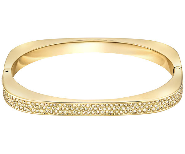 Comprar Swarovski Vio Brazalete Marrón Chapado en oro al mejor precio