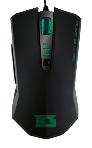 Comprar BG Veneno - Raton óptico, 2400 DPI, color negro y verde al mejor precio