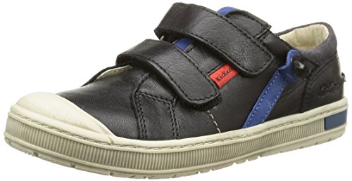 Comprar Kickers Iguarou - Zapatillas de deporte para niño negro Noir (Noir/Gris Foncé) 34 al mejor precio