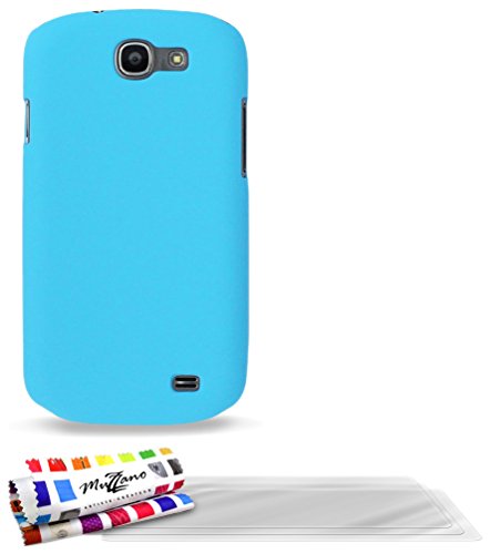 Comprar Muzzano F24871 - Funda para Samsung Galaxy Express + 3 protecciones de pantalla, color azul lago al mejor precio