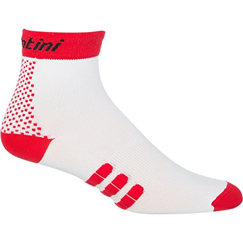 Comprar Santini 365 SP652QSKTWO - Santini Two Medium Profile QSkin Sock Red Xlarge/2Xlarge al mejor precio
