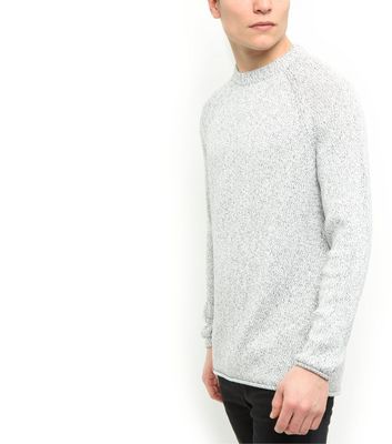 Comprar White Raw Edge Jumper al mejor precio