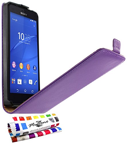Comprar Muzzano F869633 - Funda para Sony Xperia Z3 Compact, color violeta al mejor precio