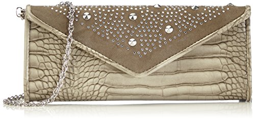 Comprar Belmondo 74003401 - Bolso de mano de piel sintética mujer, color beige, talla 32x14x2 cm (B x H x T) al mejor precio