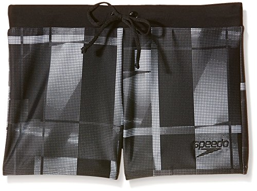Comprar Aqua Speedrepeat Valmilton Speedo - BaÃ±ador Hombre, color Negro /Gris, talla 30 al mejor precio