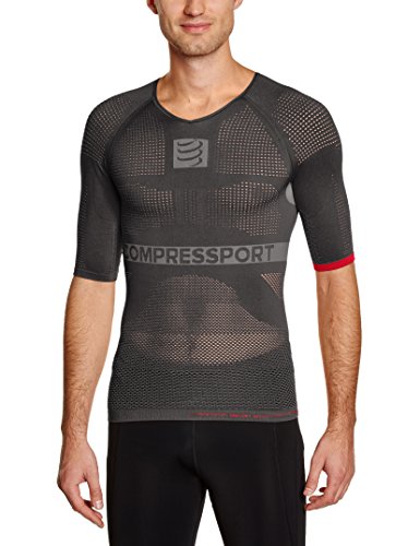 Comprar Compressport - Camiseta de compresión para hombre, talla S, color gris al mejor precio