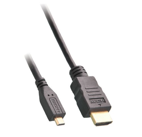 Comprar V7 V7HDMIMCHDGB-1.8M-BK - Cable HDMI a Micro-HDMI, 1.8 m, 1.4 oro plateado, negro al mejor precio