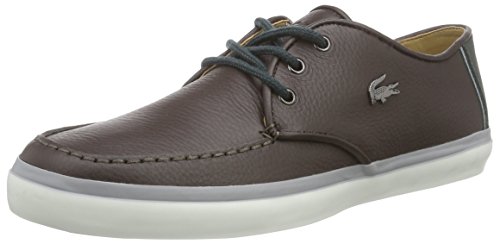 Comprar Lacoste Hombres Dark Marrón Sevrin 8 Zapatillas-UK 8 al mejor precio