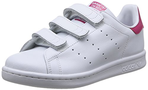 Comprar adidas Stan Smith CF C - Zapatillas para niño, color blanco / rosa, talla 31 al mejor precio