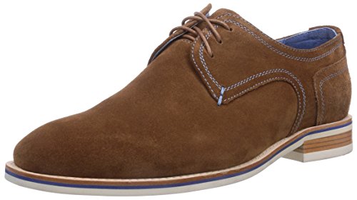 Comprar Belmondo 75201401 - zapatos con cordones de cuero hombre, color marrón, talla 45 al mejor precio