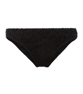 Comprar Black Crochet Bikini Bottoms al mejor precio