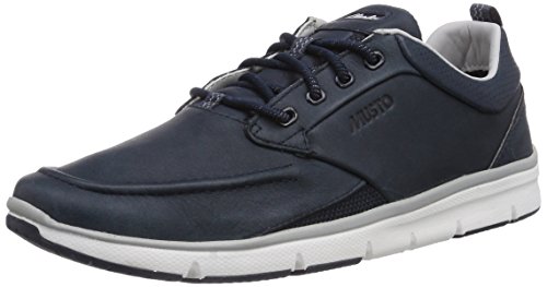 Comprar Clarks Orson Crew - zapatos con cordones de cuero hombre, color azul, talla 42 al mejor precio