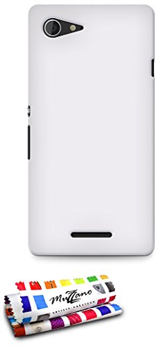 Comprar Muzzano F869499 - Funda para Sony Xperia E3, color blanco al mejor precio