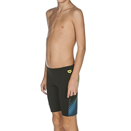 Comprar Arena Jammer Espiral – Bañador para niño Negro Black/Soft Green Talla:6 años (116 cm) al mejor precio