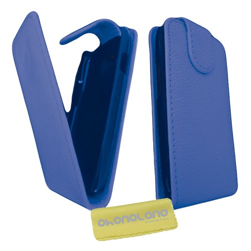Comparar mejores precios Funda de Piel para LG Optimus T3 (T385) Color Azul con descuentos Comprar Funda de Piel para LG Optimus T3 (T385) Color Azul al mejor precio