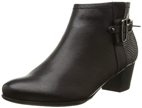 Comprar Marco Tozzi Premio 25069 - botas de cuero mujer, color negro, talla 41 al mejor precio