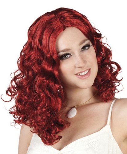 Comprar Peluca rizada rojiza - Única al mejor precio