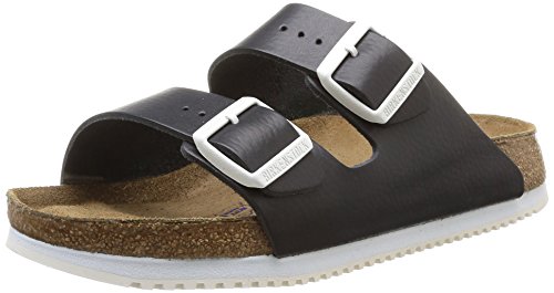 Comprar Birkenstock Arizona Sl - Sandalias de cuero Unisex adulto, color negro, talla 44 Normal al mejor precio