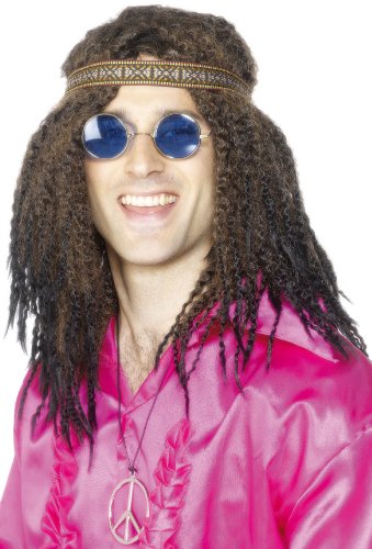 Comprar ADULT MENS MENS HIPPIE KIT 1960'S GROOVY SMIFFYS FANCY DRESS COSTUME - ONE SIZE (accesorio de disfraz) al mejor precio
