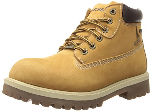 Comprar Skechers Sergeants Verdict - Botas de cuero para hombre, color beige (beige (wtn)), talla 42 al mejor precio